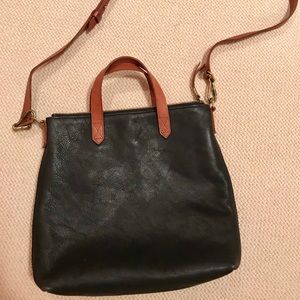 Madewell small transport crossbody tote